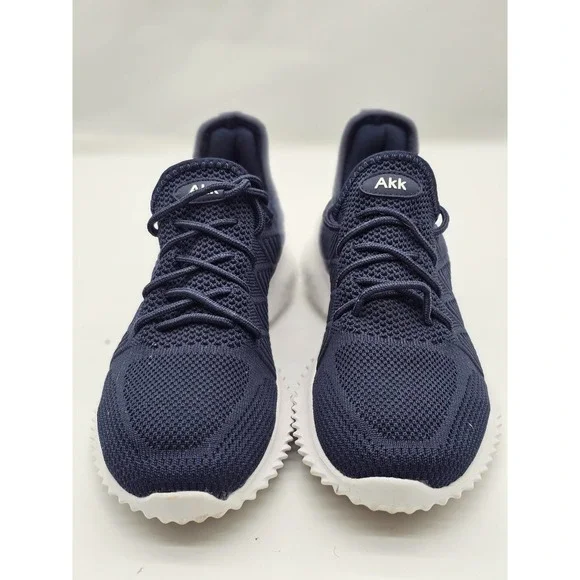 AKK Womens Lightweight Navy Walking Running Athletic Sneakers Comfort EU 41.5 - Picture 1 of 8